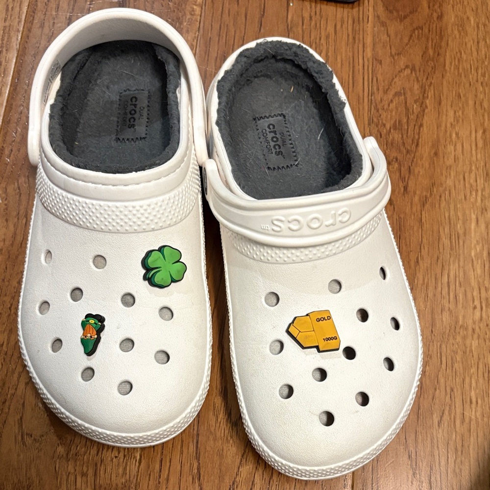 CROCS women’s size 9 Crocs White